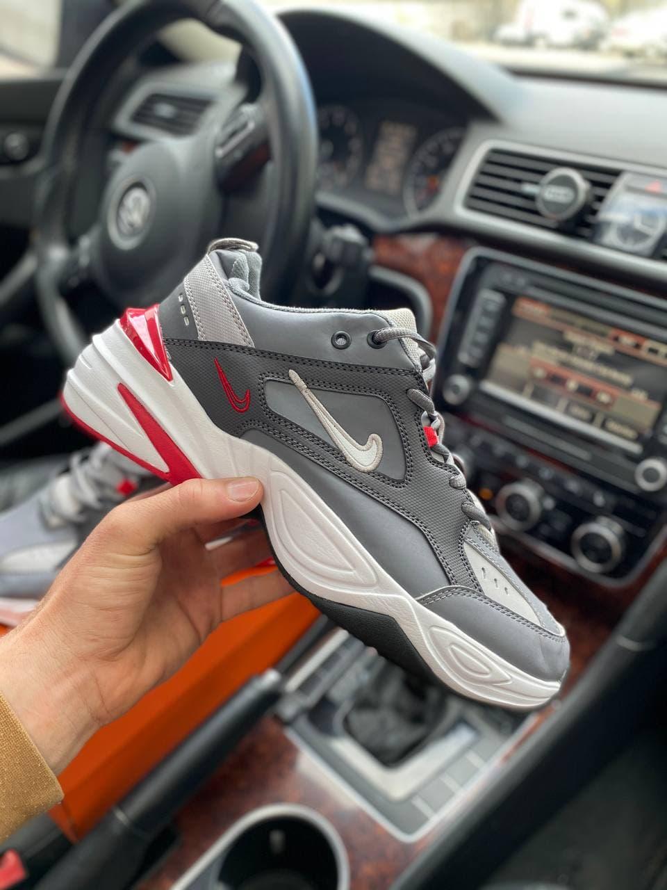 

Кроссовки Nike M2K Tekno эко кожа Найк М2К Текно (41,42,43,44,45), Черный