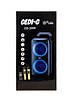 Колонка BIG Gedi 2809 bluetooth з мікрофоном (260х245х556) USB/MP3/FM/BT/TWS black, фото 3