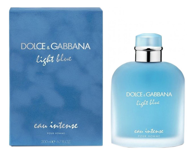 

Dolce Gabbana Light Blue Eau Intense Pour Homme Парфюмированная вода 125 ml Дольче Габбана Лайт Блу Блю Интенс