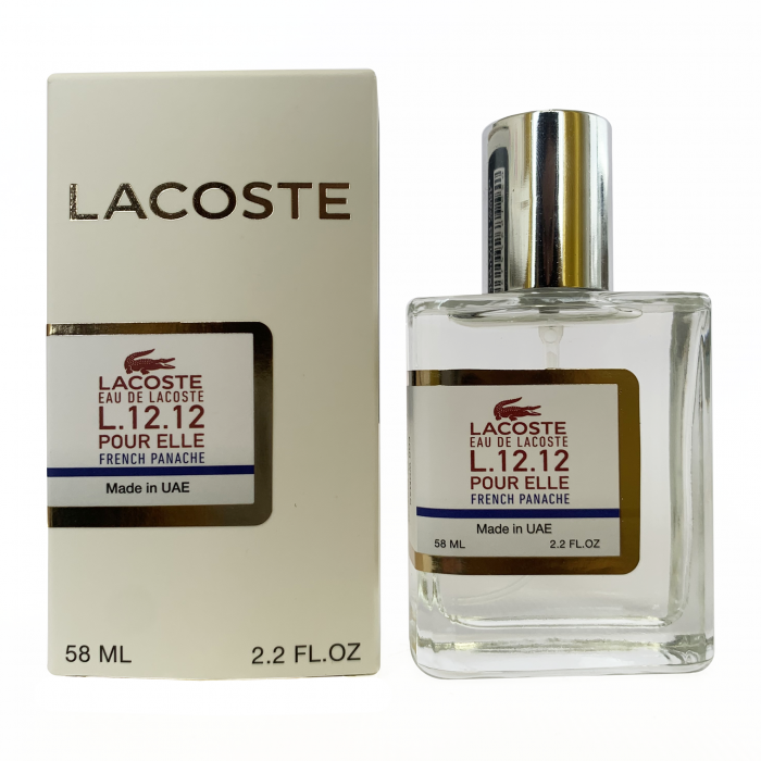 

Тестер Lacoste Eau De Lacoste L.12.12 Pour Elle French Panache 58мл ( Лакоста Пур Эль Френч Панаш)