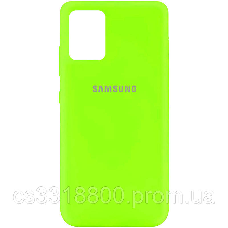 

Чехол Silicone Cover My Color Full Protective (A) для Samsung Galaxy A52 4G / A52 5G Салатовый / Neon green