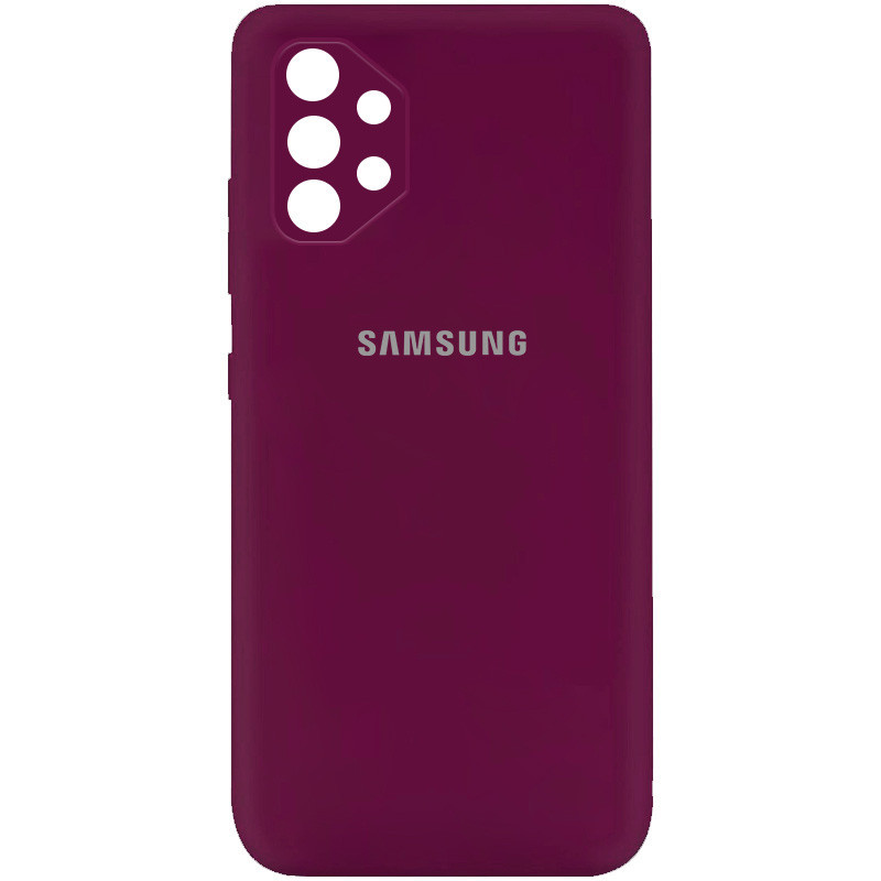 

Чехол Silicone Cover My Color Full Camera (A) для Samsung Galaxy A32 4G, Бордовый / marsala