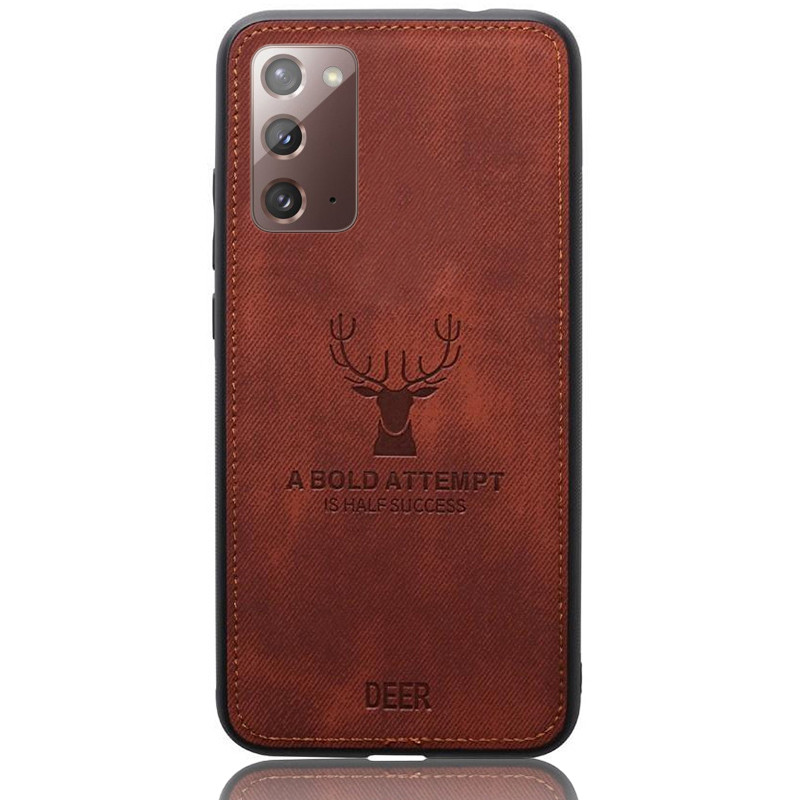 

Чехол Deer Case для Samsung Galaxy Note 20 Brown, Коричневый