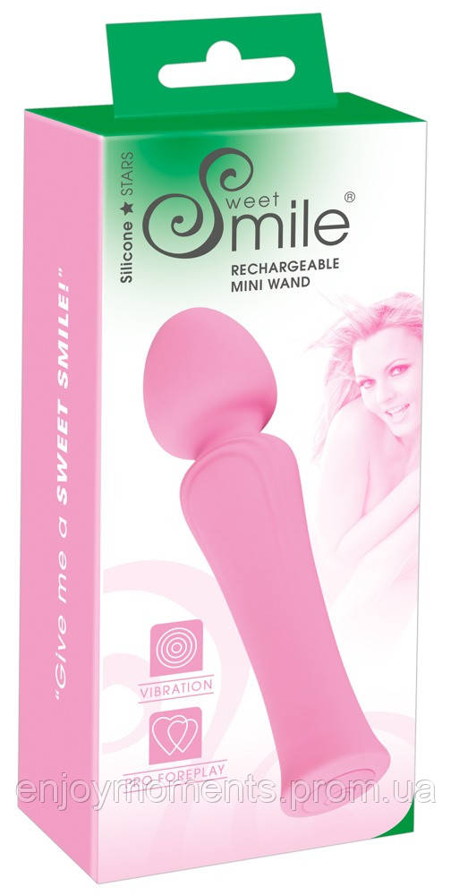 

Вібромасажер - Sweet Smile Rechargeable Mini Wand