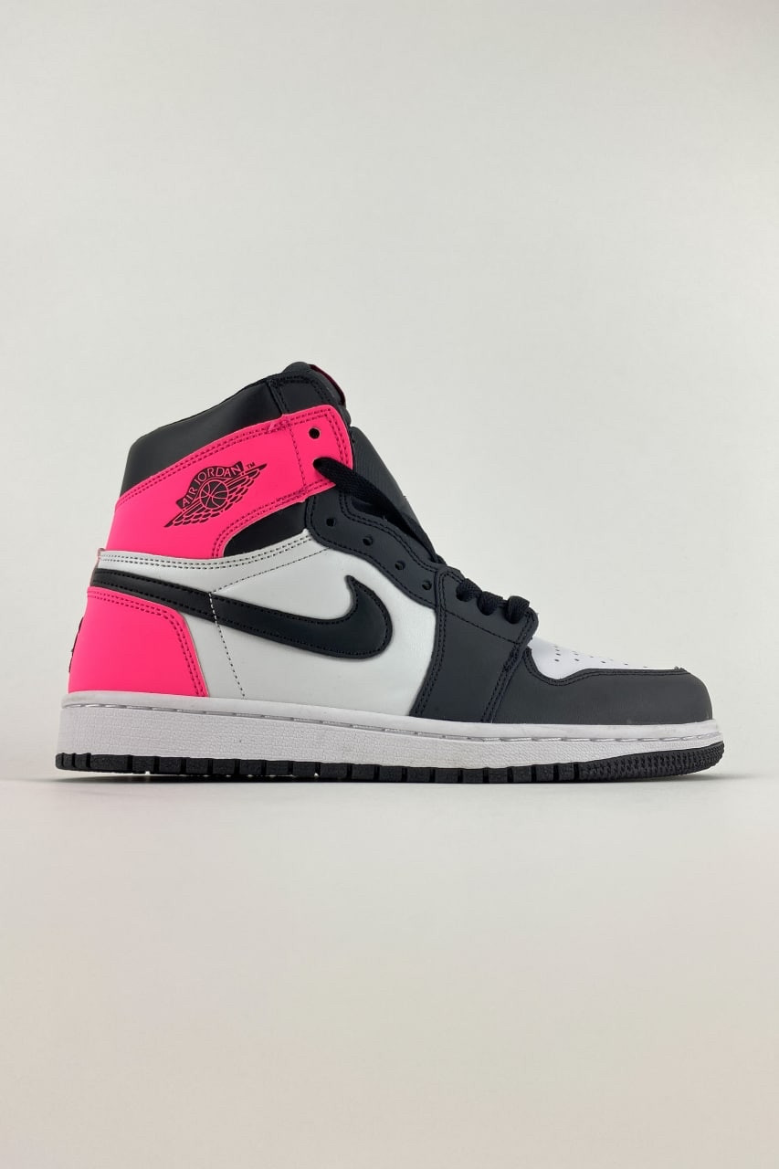 

Кроссовки Nike Air Jordan 1 Mid Black Pink 39, Разноцвет