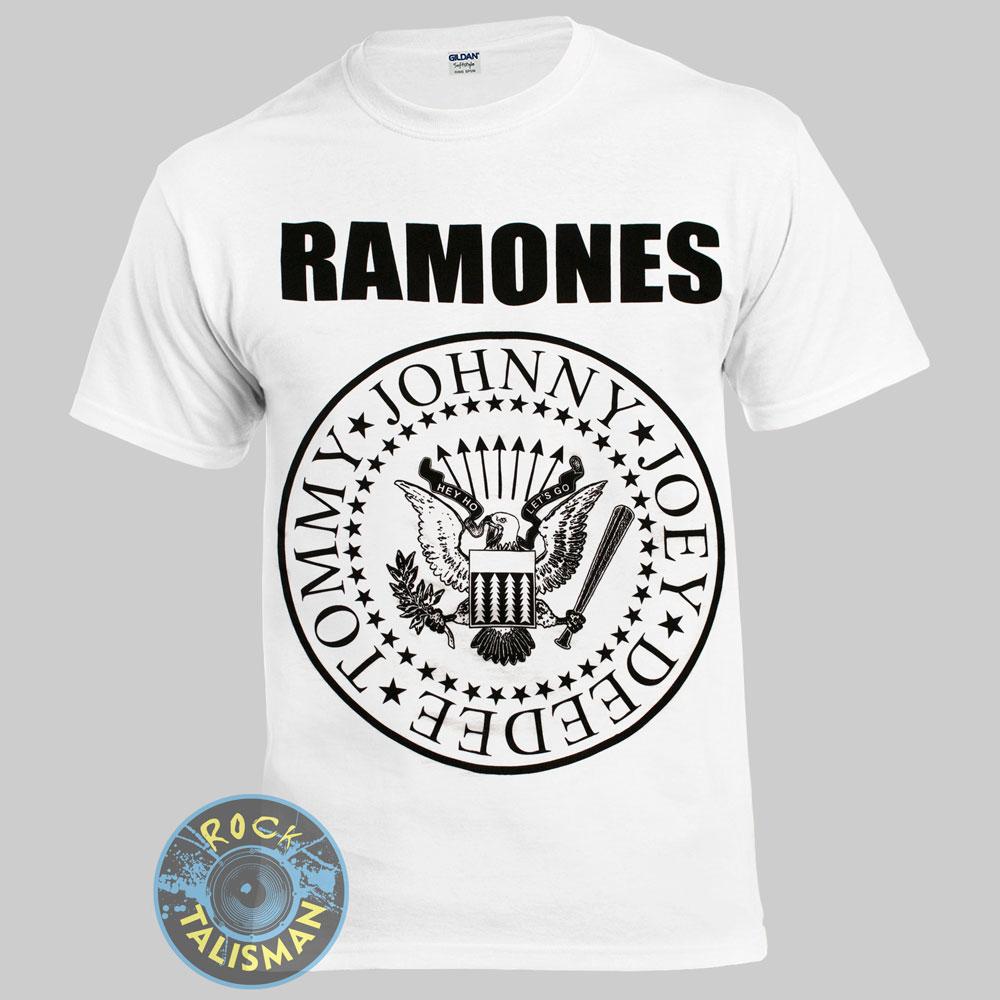 

Футболка RAMONES Hey Ho Let's Go белая L