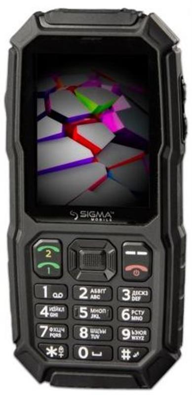 

Sigma mobile X-treme ST68 Dual Sim Black, Черный