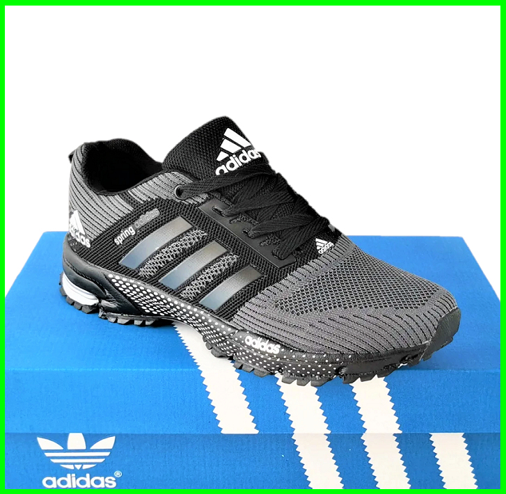 

Кроссовки Adidas Spring Серые Мужские Адидас (размеры: 43,46) Видео Обзор