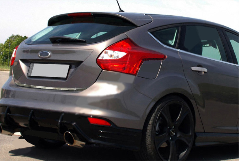 

Ford Focus III 2011-2017 гг. Кромка багажника (Хетчбек, нерж)