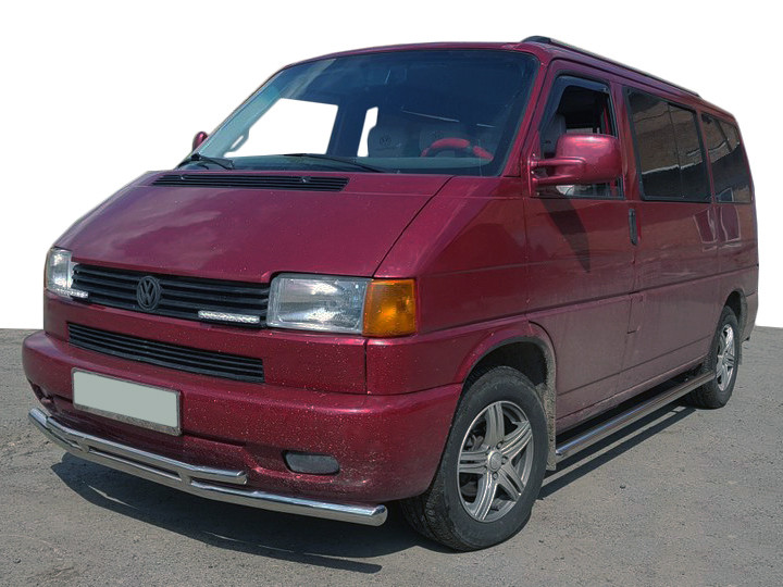 

Volkswagen T4 Transporter Передний двойной ус ST014 (нерж) 60/42мм