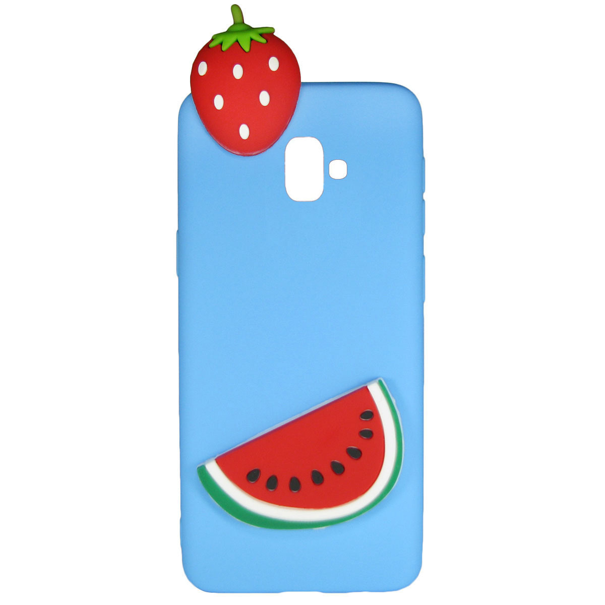 

Чехол Cartoon Case 3D для Samsung J610 Galaxy J6 Plus Арбуз (arbc7705), Голубой