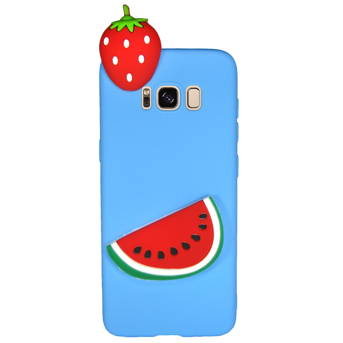 

Чехол Cartoon Case 3D для Samsung G950 Galaxy S8 Арбуз (arbc5993), Голубой