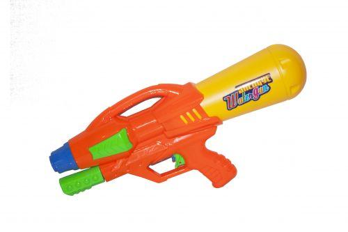 

Водяное оружие "Water Gun" с накачкой (оранжевый)