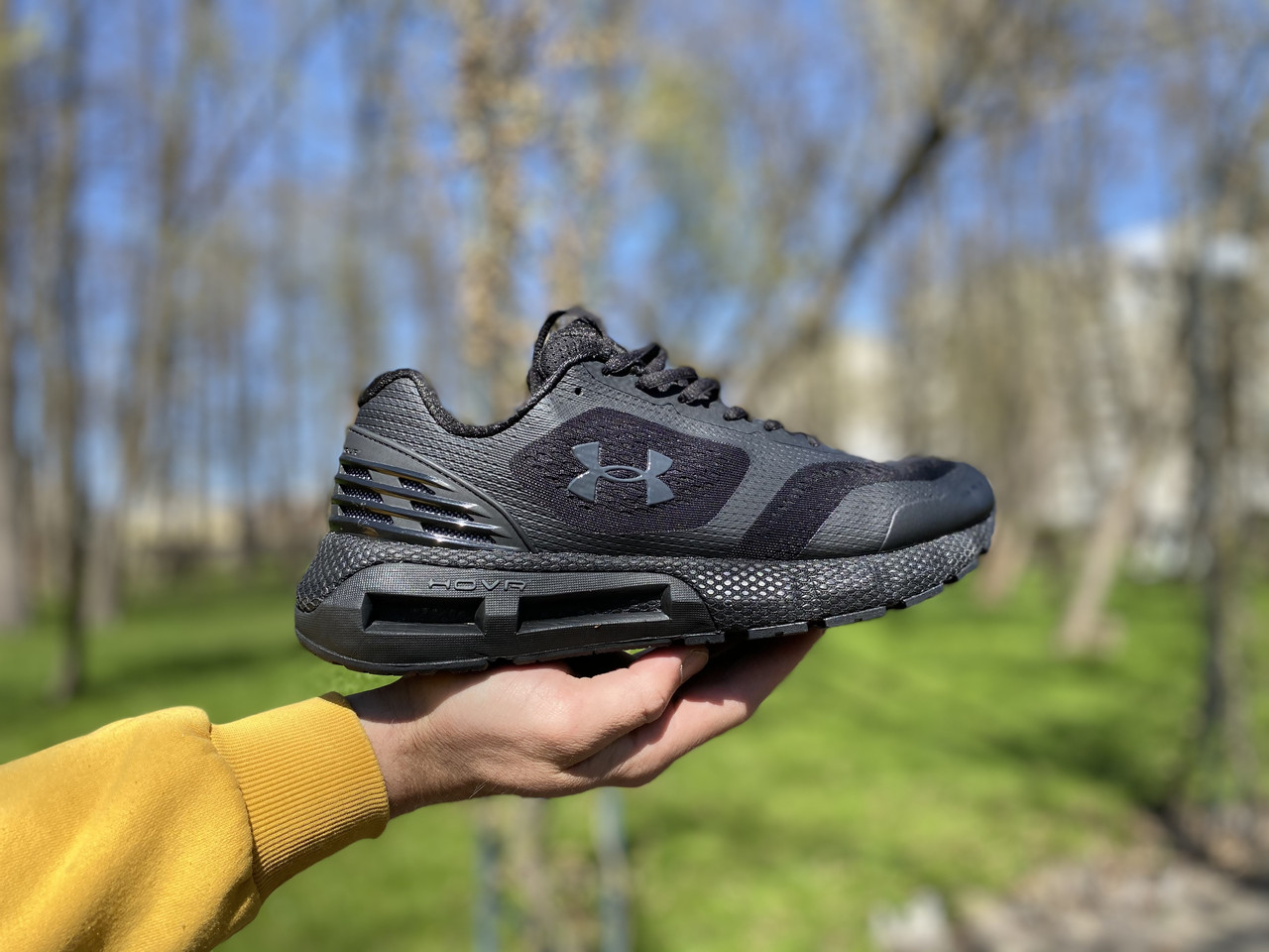 

Кроссовки Under Armour HOVR Phantom Black Андер Армор Ховр Фантом Черный (41,42,43,44,45) 44