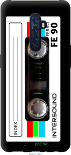

Чехол на Oppo Reno 2 Кассета с90 "4894u-1864-571", Оранжевый