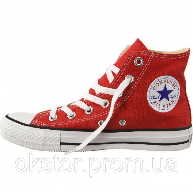 

Кеды Converse All Stars Red High M9621 (красные) 43, Красный