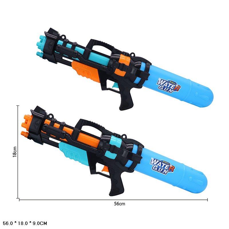 

Водяной пистолет 1188C-1 (66 шт) 2 цвета, с насосом,в пакете 56*18*9см