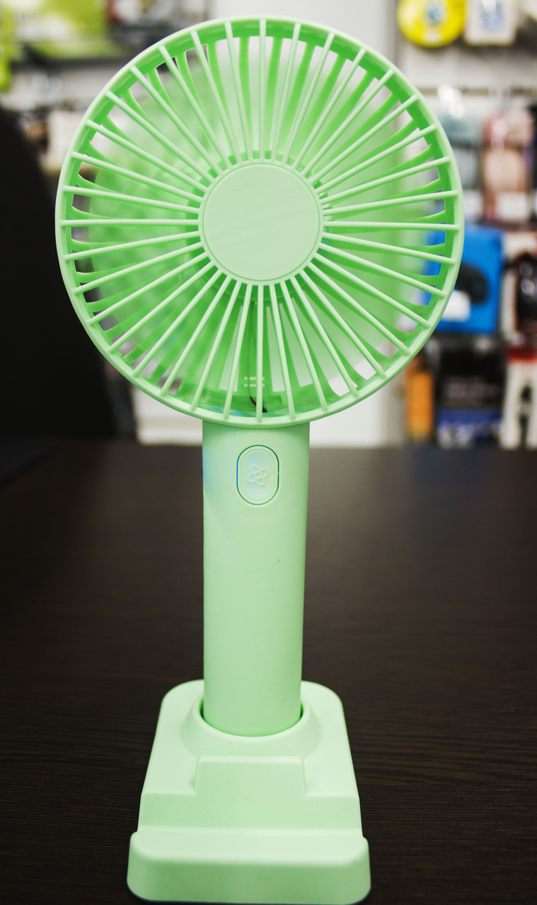 

Вентилятор ручной F1/N10 Charge Handheld Fan с аккумулятором Бирюзовый