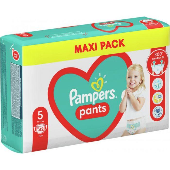 

Подгузники-трусики Pampers Pants Размер 5 (12-17 кг), 42 шт