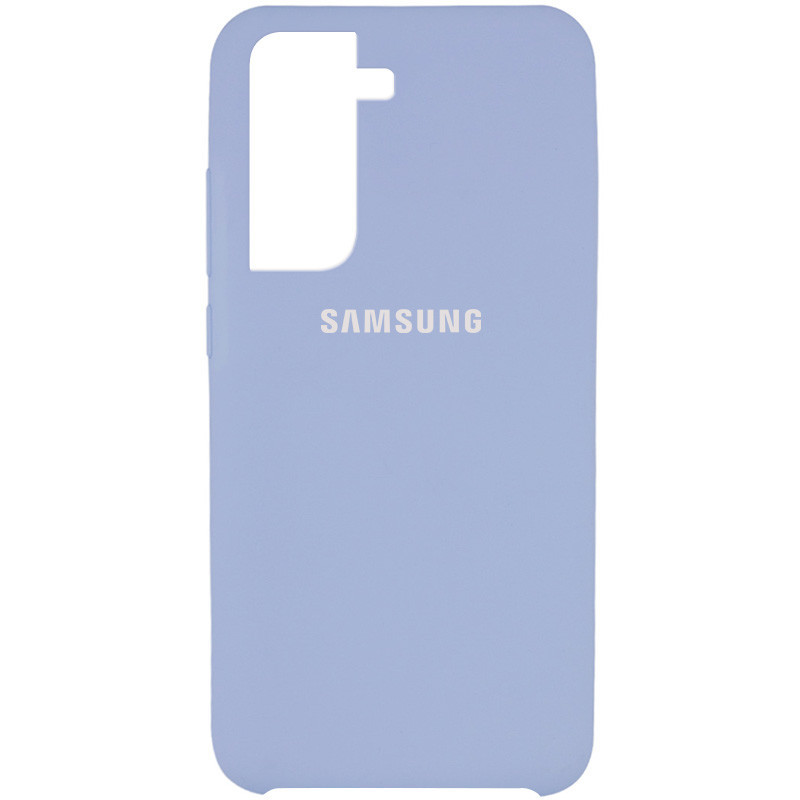 

Чехол Silicone Cover (AAA) для Samsung Galaxy S21, Голубой / lilac blue