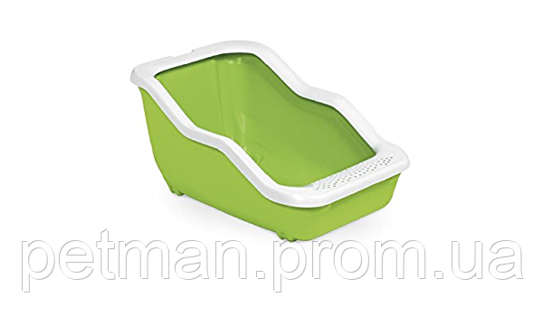 

Туалет для котів MPS Spa Netta Open 54x39x29 см Green