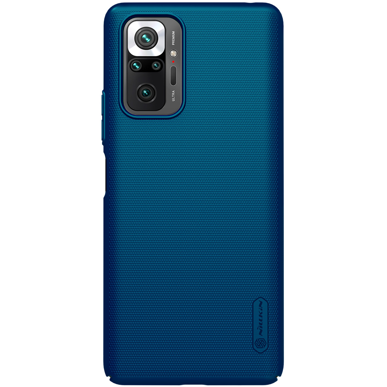 

Защитный чехол Nillkin для Xiaomi Redmi Note 10 Pro / 10 Pro Max (Super Frosted Shield) Blue Синий