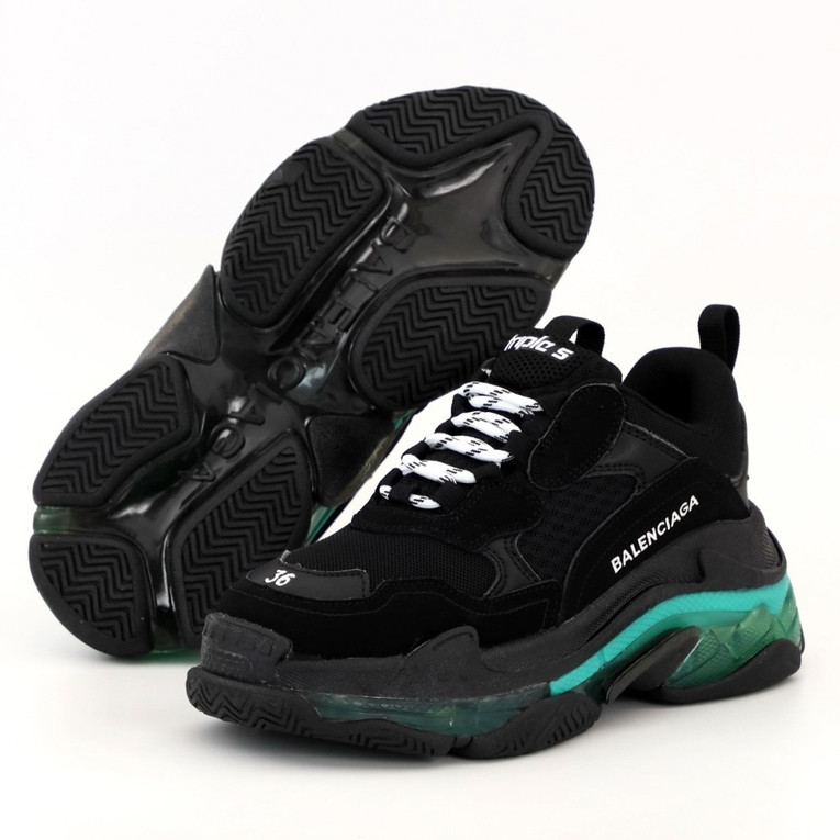 

Женские кроссовки в стиле Balenciaga Triple S, черный, Италия