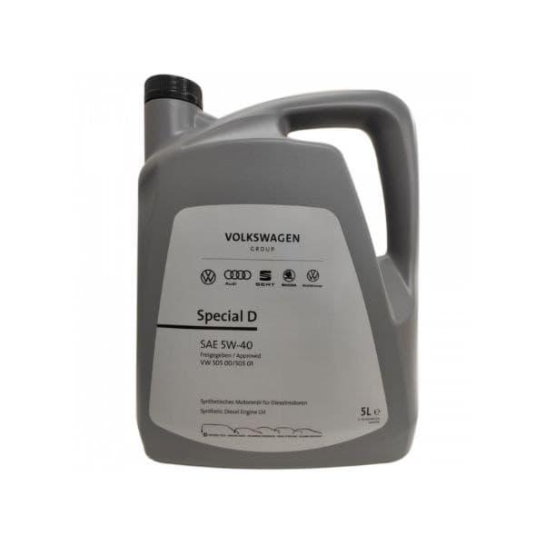 

Моторное масло VAG Special D 5W-40 5л (GS55505M4)