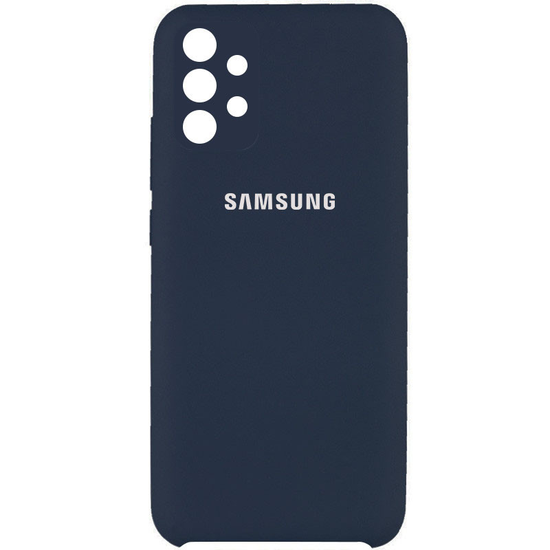 

Чехол Silicone Cover Full Camera (AAA) для Samsung Galaxy A32 4G Синий / Midnight blue