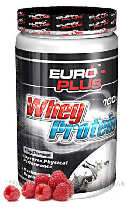 

Протеин Euro-Plus 100% Whey Protein 810 г Малина