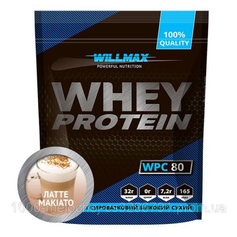 

Протеин Willmax Whey Protein 80% 920г Латте Макиато