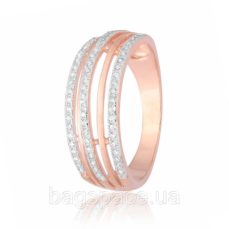 

Серебряное кольцо Silvex 925 позолоченное с фианитом КК3Ф 216 - 16, КОД: 2313032