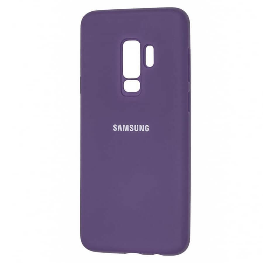 

Чехол Silicone Cover Full Protective (AA) для Samsung Galaxy S9+ Фиолетовый / Grape