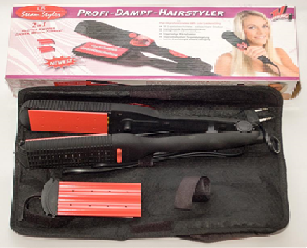 

Утюжок плойка для волос 2 в 1 Profi Dampf Hairstyler (2 насадки)