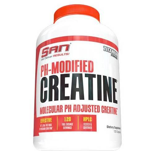 

Креатин SAN PH Modified Creatine, 120 капсул