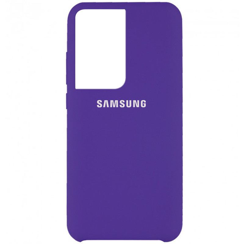 

Чехол Silicone Cover (AAA) для Samsung Galaxy S21 Ultra