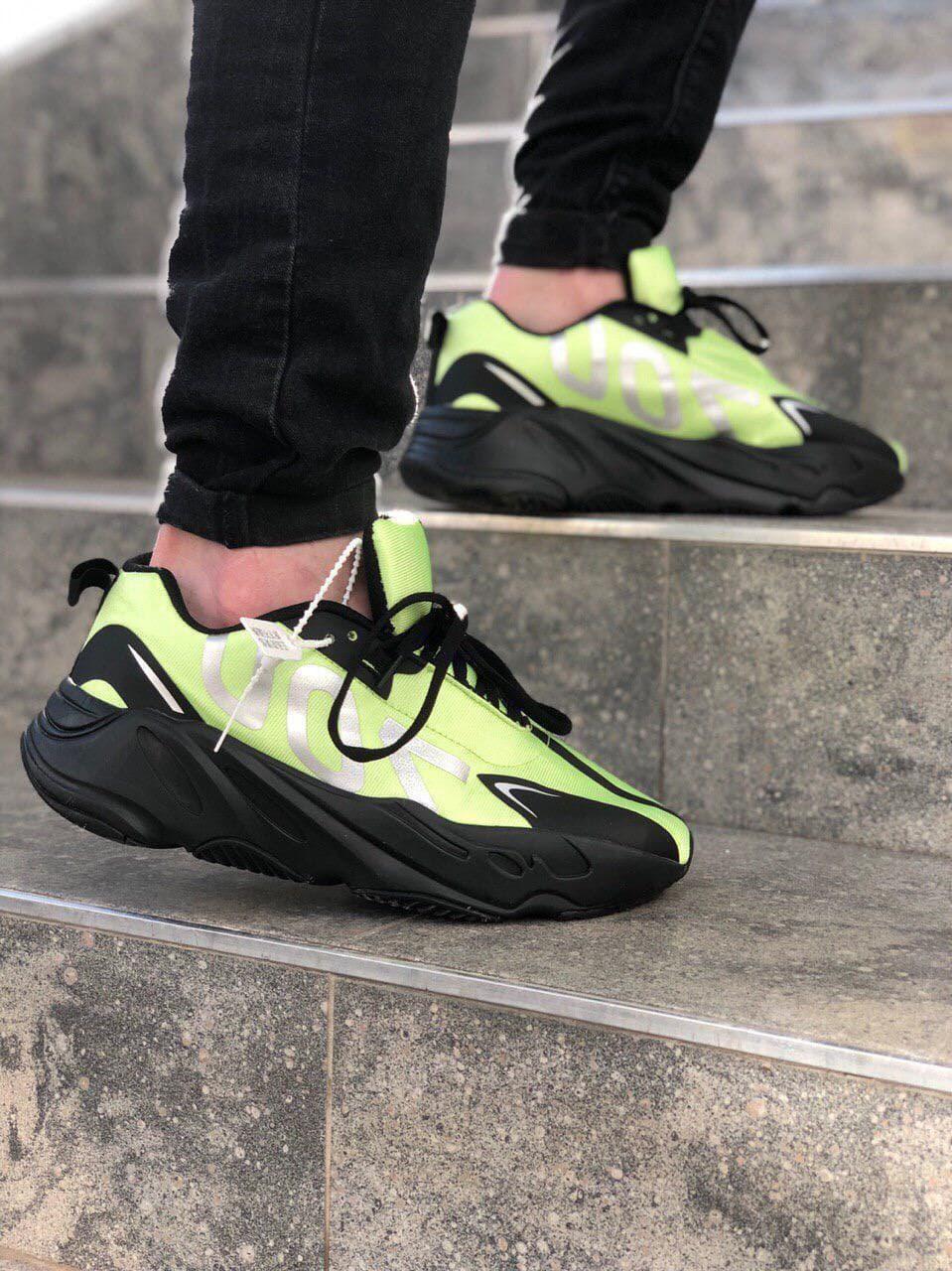 

Мужские кроссовки Adidas Yeezy Boost 700 Green Black / Адидас Изи Буст 700 Зеленые Черные 45, Черный