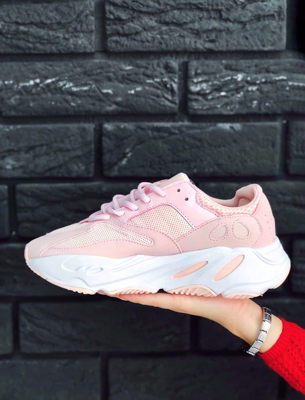 

Женские кроссовки Adidas Yeezy Boost 700 Utility Pink / Адидас Изи Буст 700 Ютилити Розовые, Розовый