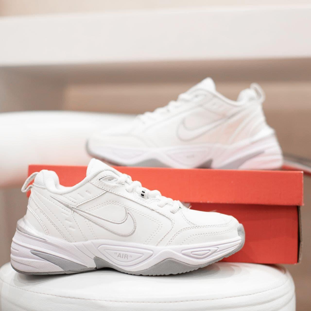 

Nike Air Monarch White / Найк Аир Белые Женские 38, Белый