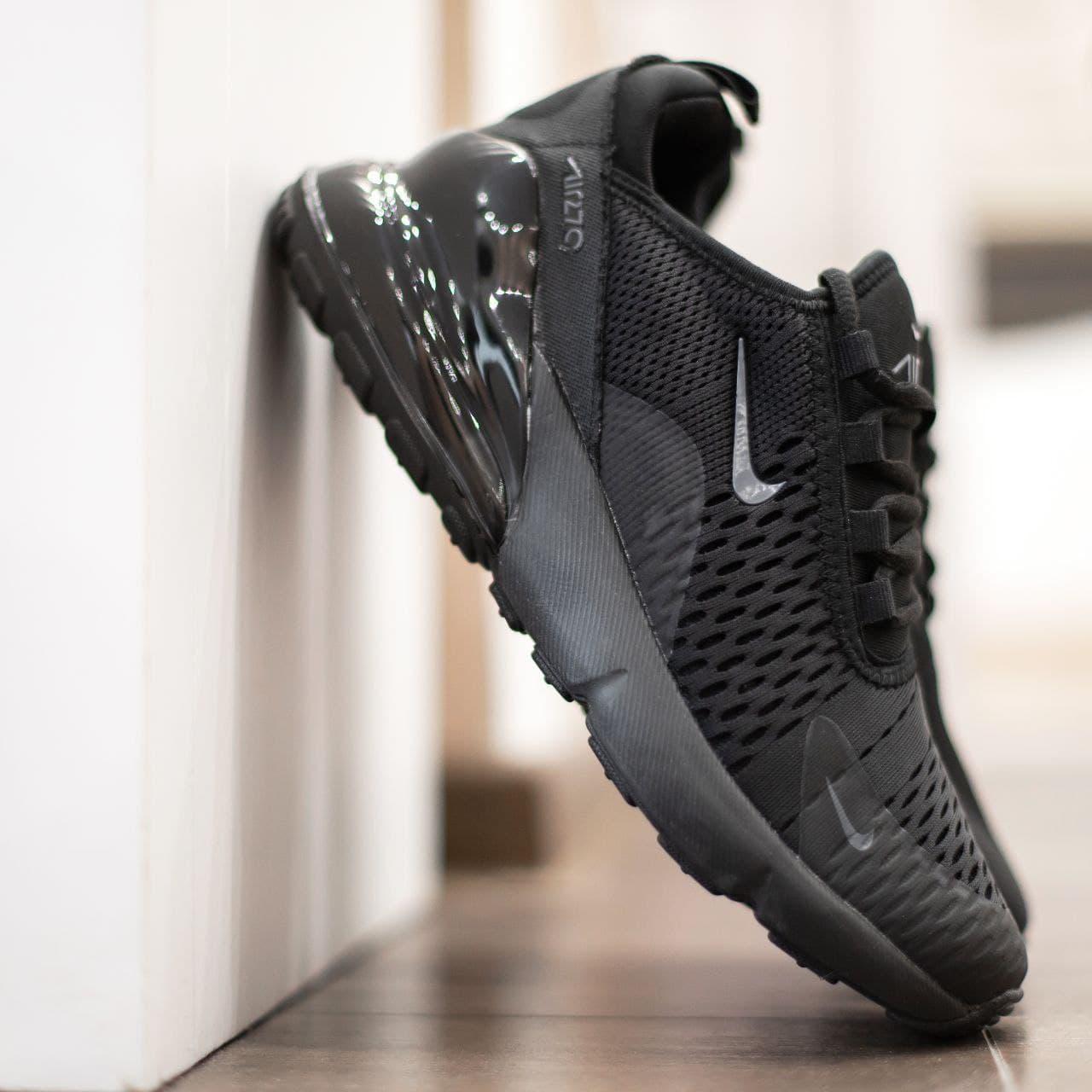 

Nike Air Max 270 Black / Найк Аир Макс 270 Черные Мужские 43, Черный