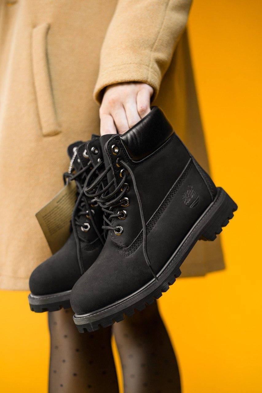 

Ботинки Timberland Black (Термо), Черный