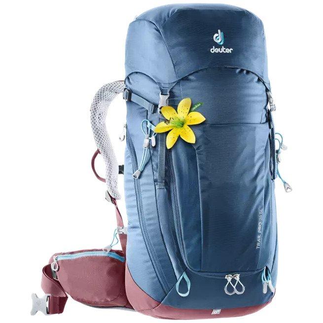

Рюкзак Deuter Trail Pro 34 SL колір 3523 midnight-maron (3441219 3523)