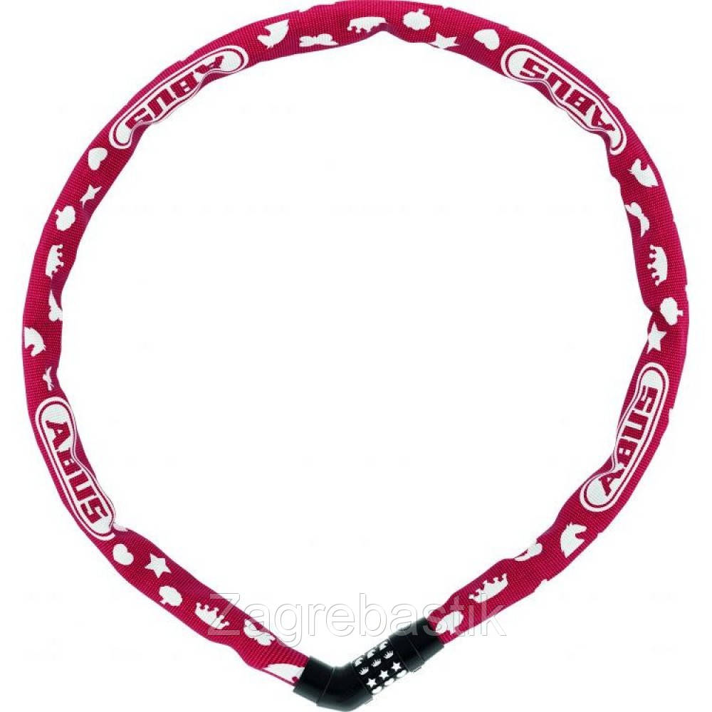 

Велозамок ABUS 4804C/75 Steel-O-Chain Symbols Red 874994