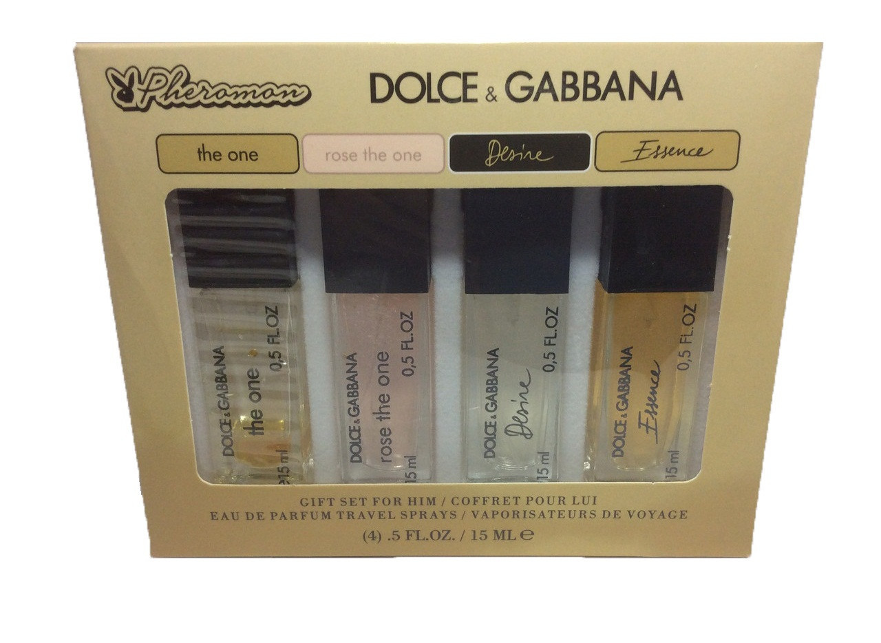 

Подарочный набор с феромонами Dolce Gabbana The One 4x15ml