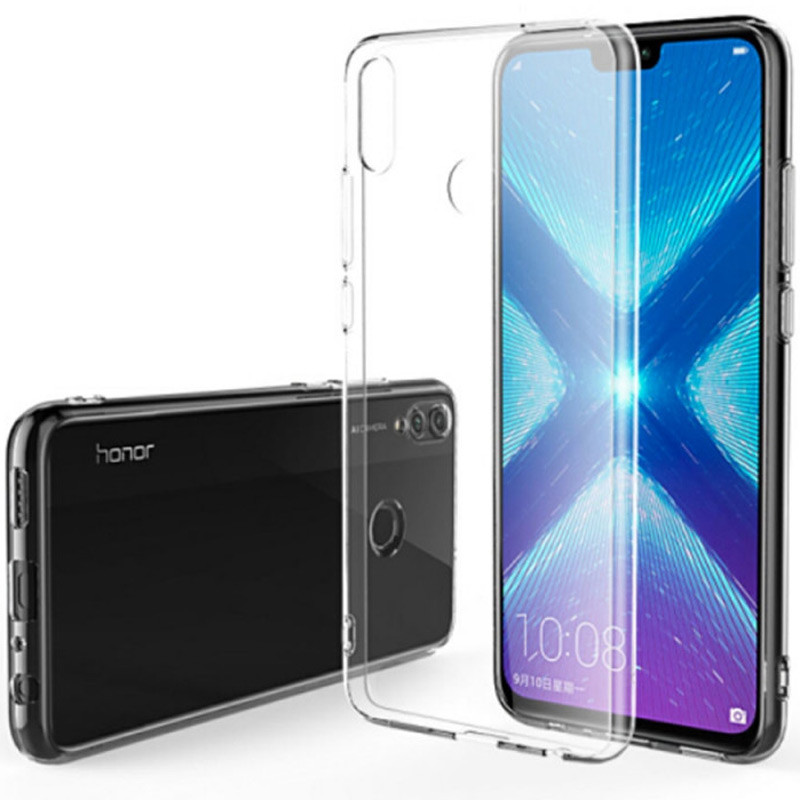 

TPU чехол Epic Transparent 1,0mm для Huawei Honor 8X, Бесцветный (прозрачный)