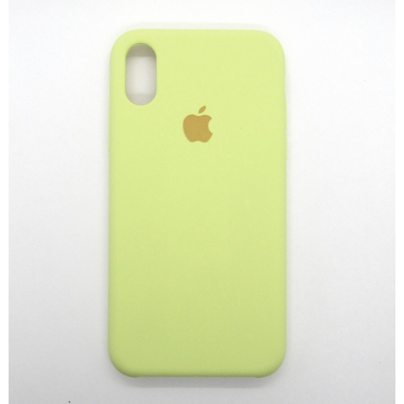 

Силиконовый чехол Apple Silicone Case iPhone X, Xs, Xr, Xs Max Mellow Yellow