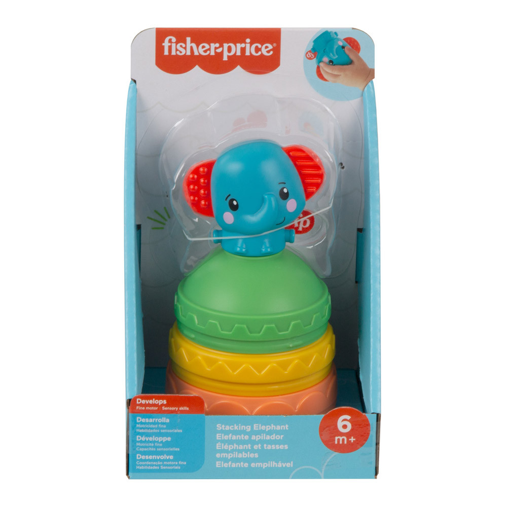 

Пірамідка Fisher-Price Слоненя GWL66