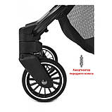 Детская прогулочная коляска - книжка с регулируемой спинкой Tilly Bella T-163 Linen Beige бежевая + дождевик, фото 9