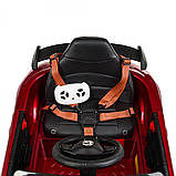 Детский электромобиль на аккумуляторе Mercedes M 4181 с пультом радиоуправления 3-8 лет автопокраска красный, фото 5