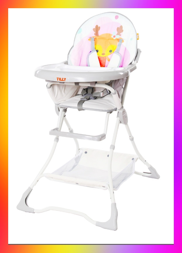 

Детский стульчик для кормления Tilly Buddy T-633/1 Lilac Deer лиловый, Фиолетовый